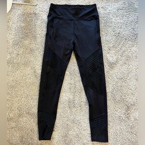 High Waist Moto Workout Leggings With Pockets